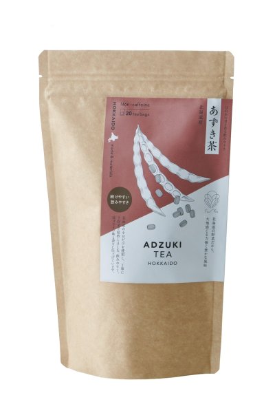 画像1: あずき茶 20包 お徳用パック (5g入りティーバッグ×20包)　【北海道産 野菜茶 Fu-Ka 〜ふうか〜 】 (1)